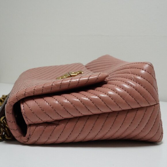 Tory Burch Matelasse Kita Moto Shoulder Bag - Picture 7 of 12